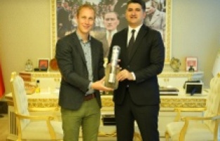 Başkan Adıgüzel’e kardeş kent Monheim’dan ziyaret