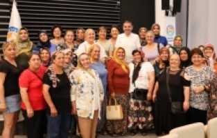 Başkan Tuncer kadın üreticilerle buluştu