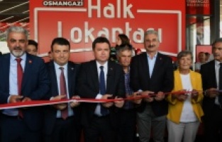 Osmangazi Belediyesi, Bursa'nın ilk Halk Lokantası'nı açtı