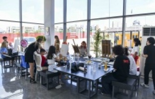 Ankara Büyükşehir'in açtığı "SanAtölye" faaliyetlere başladı