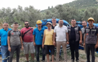 Balıkesir Büyükşehir Belediyesi'nden Erdekli zeytin üreticisini sevindirecek adım