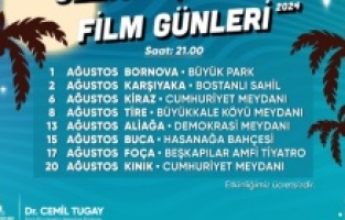 İzmir’de açık hava film keyfi başlıyor