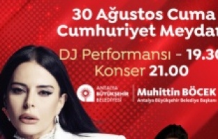 Antalya Büyükşehir 30 Ağustos Zafer Bayramını coşkuyla kutlayacak