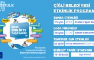 Avrupa Hareketlilik Haftası Çiğli’de başladı