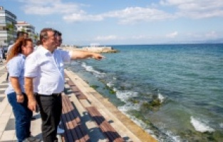 Bursa'da sahiller Büyükşehir’le güzelleşiyor