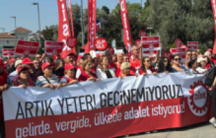 DİSK, İstanbul’da ‘Artık yeter’ dedi