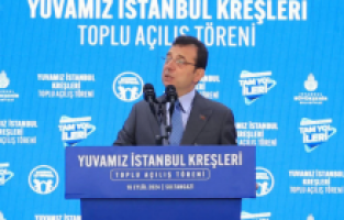 Ekrem İmamoğlu, 21 kreşin daha açılışını yaptı