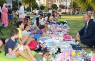 Gaziemir’in çevreci çocukları görev başında