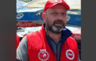 DİSK Akdeniz Bölge Temsilcisi Vedat Küçük: "Gelirde, vergide, ülkede adalet istiyoruz"