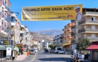 Mut'un yolları Mersin Büyükşehir'le yenilendi