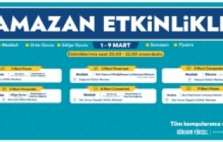 Kartal Belediyesi’nin Geleneksel Ramazan Etkinlikleri Başlıyor