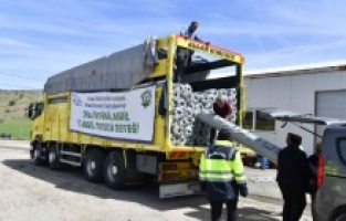 Ankara Büyükşehir'den çiftçilere sera malzemesi desteği