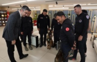 Kartal Arama-Kurtarma Ekibinden Başkan Gökhan Yüksel’e Ziyaret