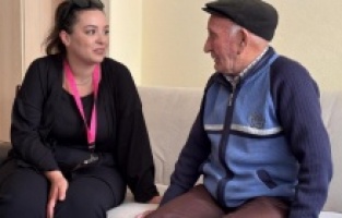 Balıkesir Büyükşehir’den şehit babalarına anlamlı ziyaret