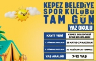 Kepez Belediyesi’nden çocuklara tam gün “Yaz Okulu”