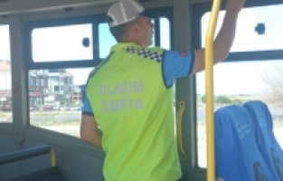 Balıkesir Büyükşehir Belediyesi’nden toplu taşımaya denetim