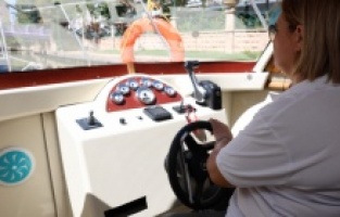 Porsuk Çayı'nda kadınlar direksiyonda