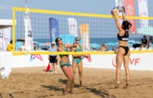 Uluslararası Plaj Voleybolu heyecanı Kızkalesi'nde başlıyor