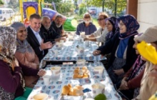 Başkan Tuncer'den aşevine ziyaret