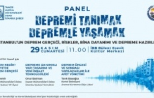 Kartal Belediyesi’nden “Depremi Tanımak, Depremle Yaşamak” Paneli