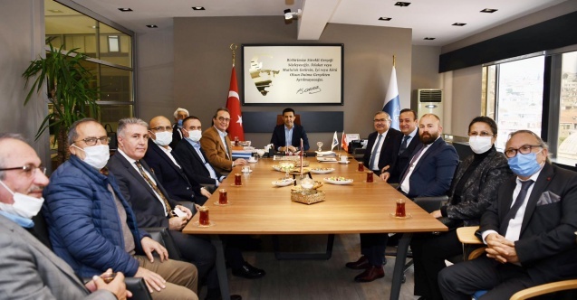 CHP#039;li vekillerden Başkan Günel#039;e teşekkür ziyareti