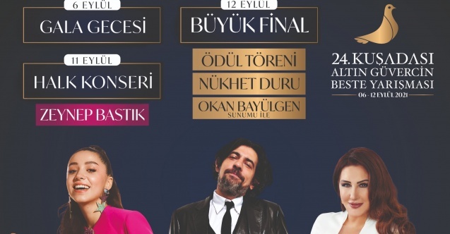 Kuşadası#039;nda Altın Güvercin heyecanı