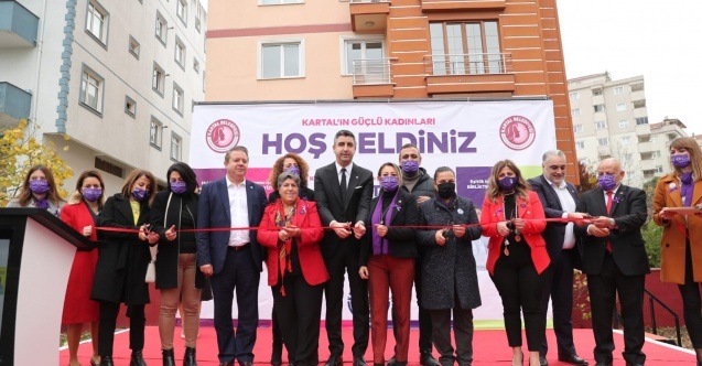 Kartalda, Kadın Danışma Merkezinin açılışı gerçekleştirildi