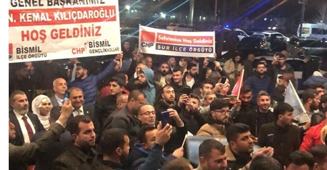 Diyarbakır’da Kılıçdaroğlu’na büyük ilgi