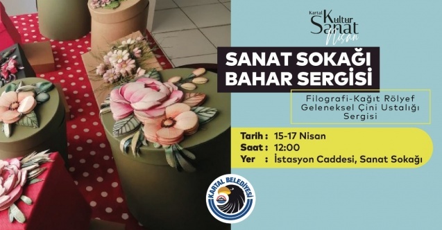 Kartal#039;da Dünya Sanat Günü#039;ne yakışır kutlama