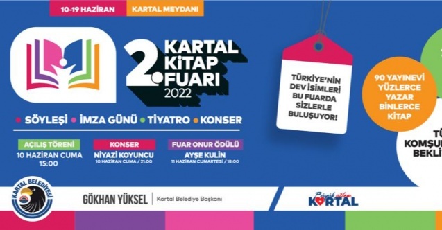 Kartal Kitap Fuarı başlıyor