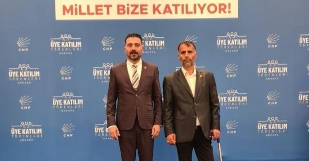 AKP'den istifa edip CHP'ye katıldılar!
