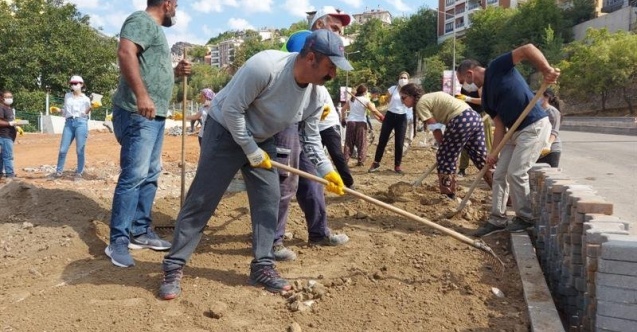 Tunceli'de halk dayanışması 40 günlük işi 1 haftada bitirdi!