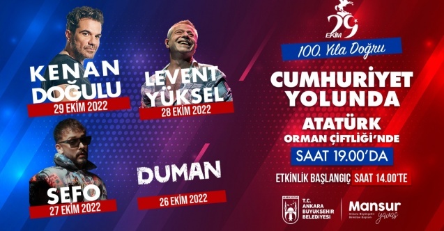 Cumhuriyet coşkusu Atatürk Orman Çiftliği#039;nde yaşanacak