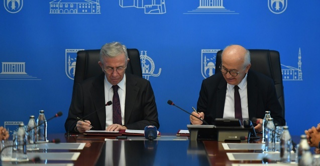 Ankara Büyükşehir Belediyesi ve Bilkent Üniversitesi#039;nden protokol