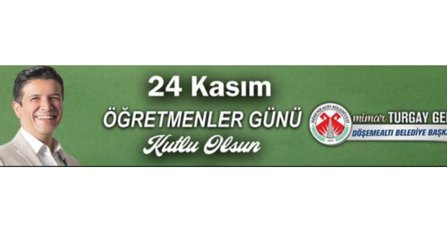 24 Kasım 2023 Döşemealtı Belediyesi ilanı