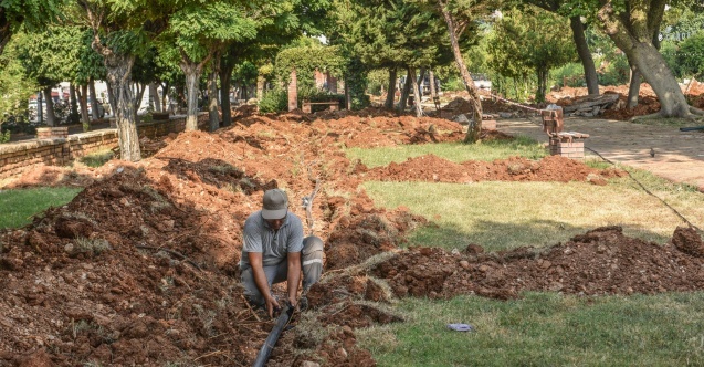 Kepezin simge parkı yenileniyor
