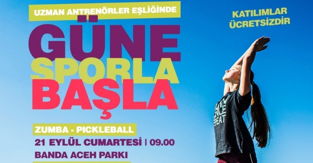 Atakum Belediyesi’nden ‘Güne Sporla Başla’ etkinliği