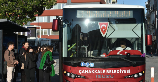 Çanakkale'de kadınlar için toplu taşımada 'Sınırsız Durak' uygulaması