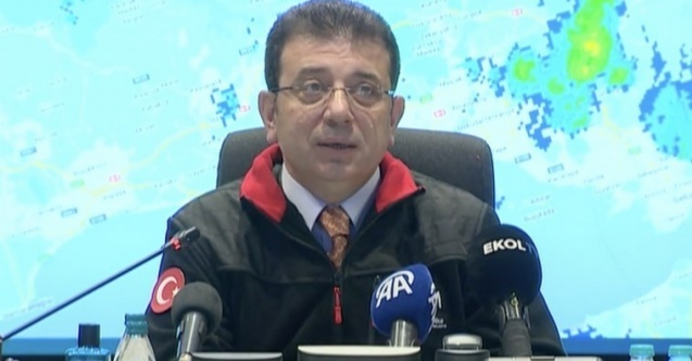 Ekrem İmamoğlu#039;ndan kar uyarısı
