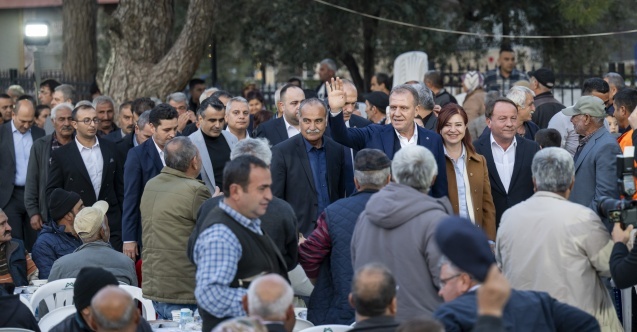 Mersinliler ile iftar yapan Vahap Seçer: quot;Bu aşlar sizin paranızla piştiquot;