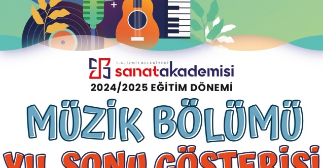 İzmit Sanat Akademisi’nde yetişen geleceğin müzisyenleri sahneye çıkıyor