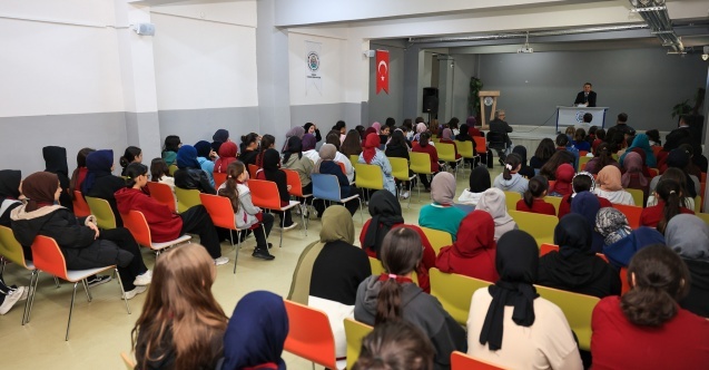 SASKİ Genel Müdürü öğrencilerle buluştu: Tasarrufun önemini anlattı