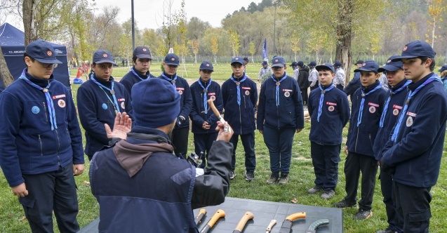 Ankara Büyükşehir 200 öğrenciyi İzcilik Kampı'nda buluşturdu