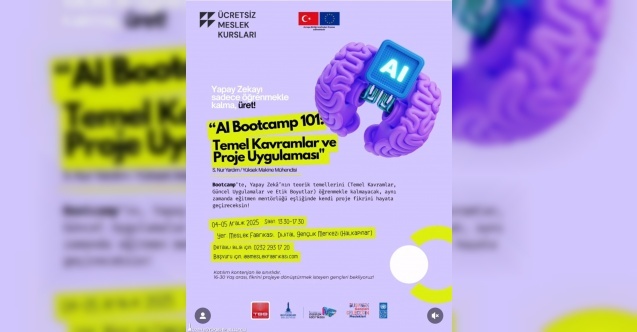 Gençlerin fikirleri yapay zekâ ile projeye dönüşecek