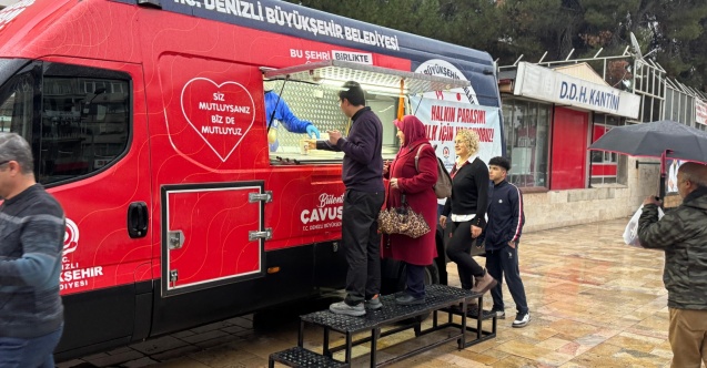 Denizli'de ikram aracı bu kez şifa kapısında