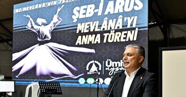 Mevlana Muratpaşa’da anıldı