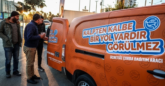 Mezitli Belediyesi'nden soğuk havalarda sıcak dokunuş