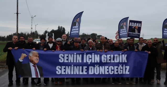 Binlerce Adanalı, Zeydan Karalar’a destek için Silivri’de buluştu