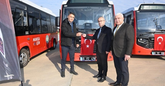 Manisa’da Toplu Taşımaya 12 Yeni Araç