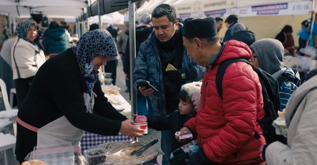 “Meydan Kadınların” dayanışma pazarına büyük ilgi